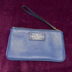 KATE SPADE Blue Wristlet